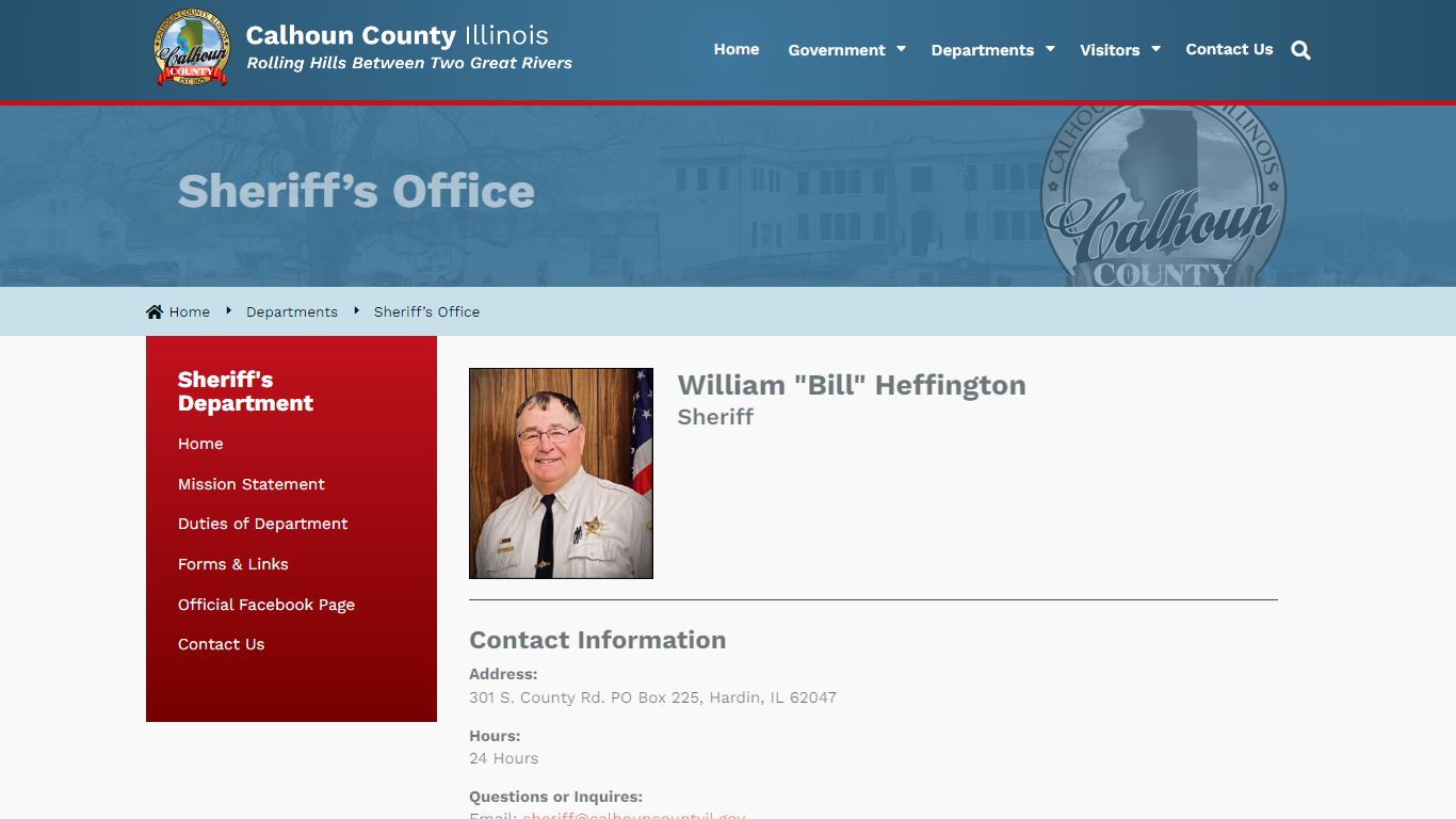 Sheriff's Office - Calhoun County, IL